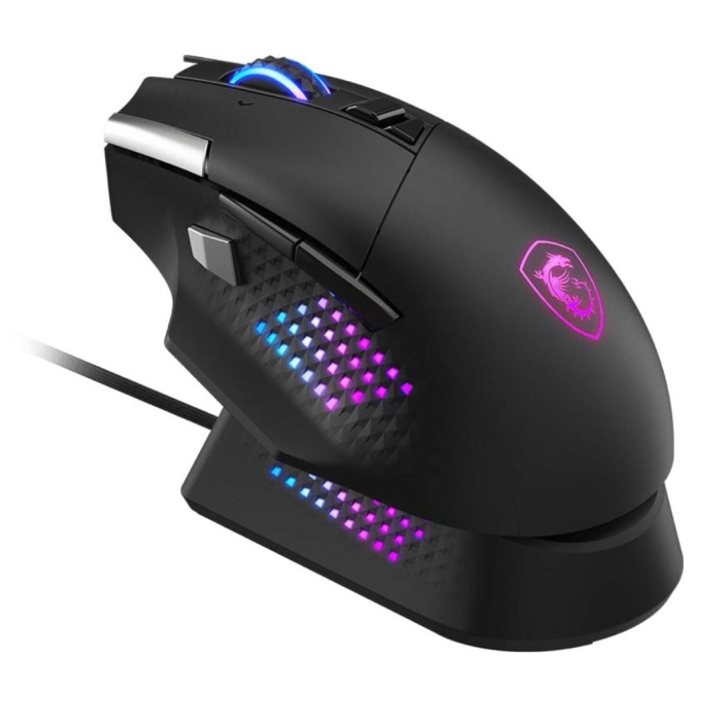 ASUS ROG BALTEUS RGB Gaming Mousepad with Qi Wireless Charging Image 1