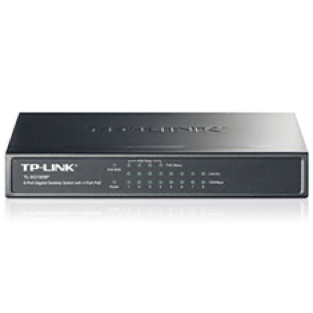 TP-Link TL-SG1008P 8 Port Gigabit Desktop Switch with 4 Port PoE