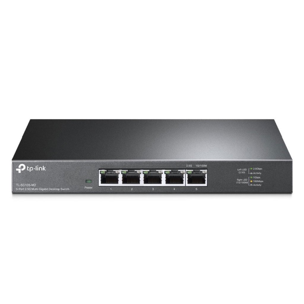TP-LINK TL-SG105 5 Port Gigabit Desktop Switch - Metal Housing Image 1