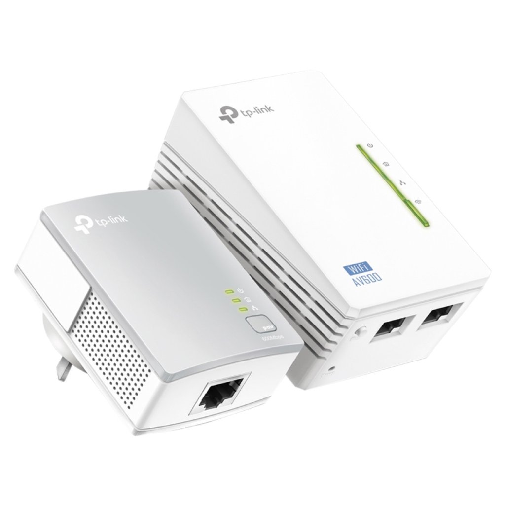 TP-Link TL-WPA4220KIT 300Mbps AV500 WiFi Powerline Extender Starter Kit Image 1