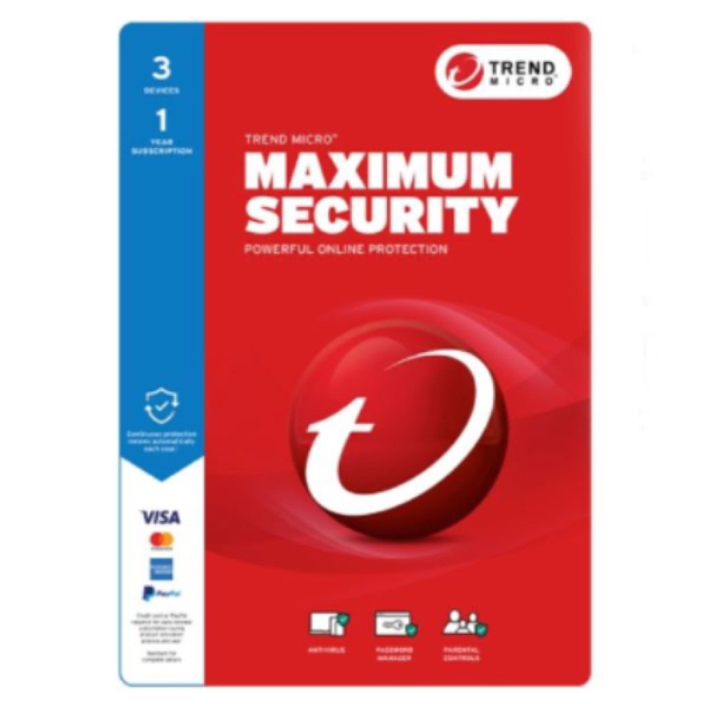Trend Micro Maximum Security - 2 Devices 1 Year OEM Image 1