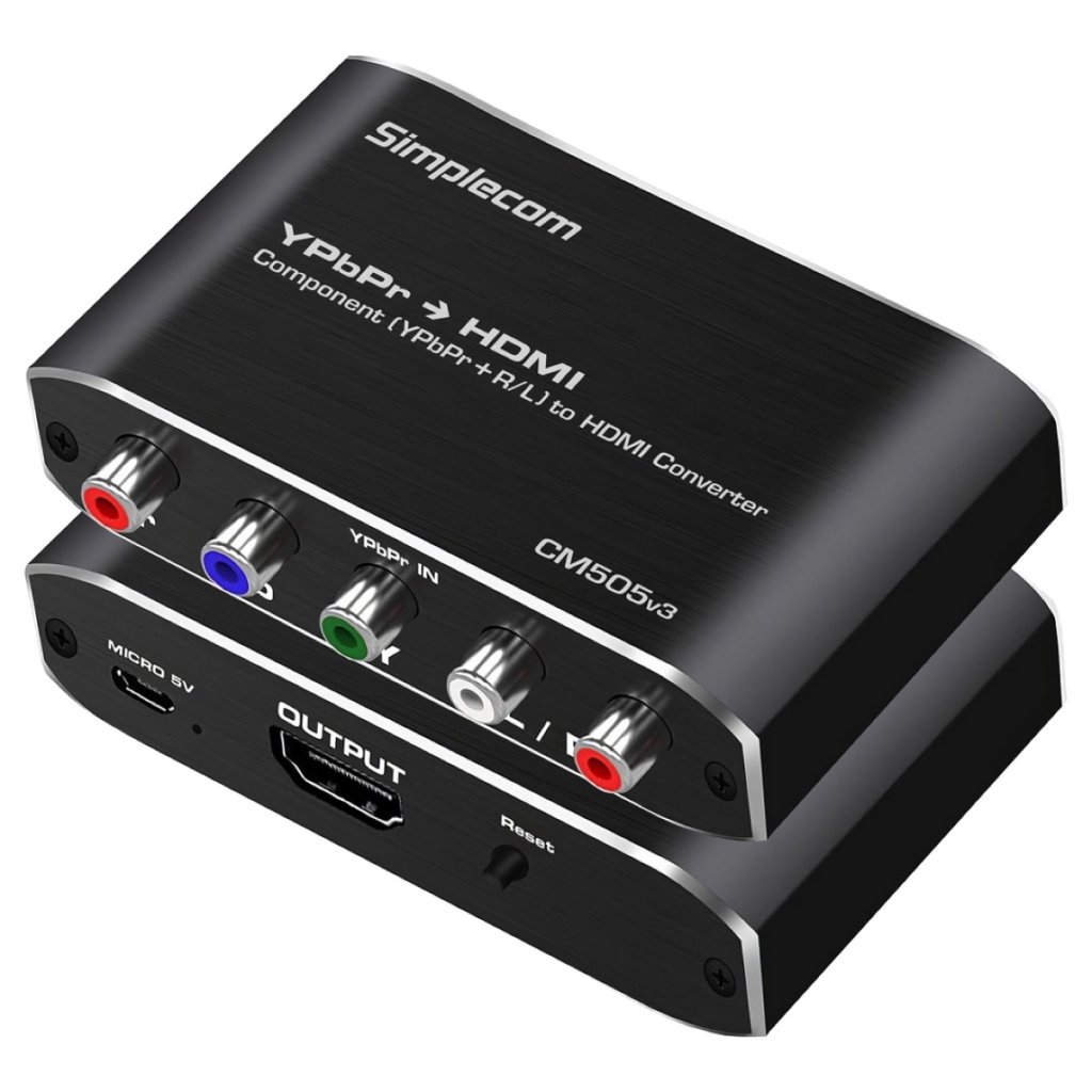 Simplecom CM201 Full HD 1080p VGA to HDMI Converter with Audio