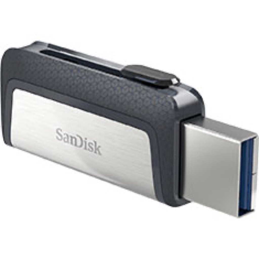 SanDisk 128GB Ultra Dual Go USB 3.1 Flash Drive Type-A and Type-C - 150MB/s