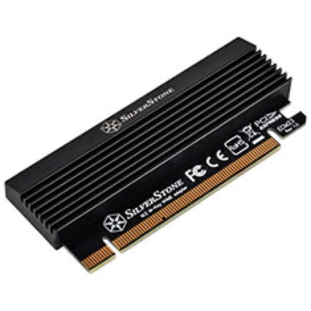 SilverStone TP02-M2 M.2 SSD Cooling Kit