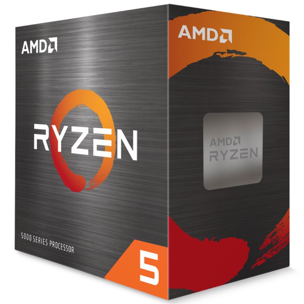 AMD Ryzen 5 5600 6-Core AM4 3.5GHz Unlocked CPU Processor + Wraith Stealth Image 1