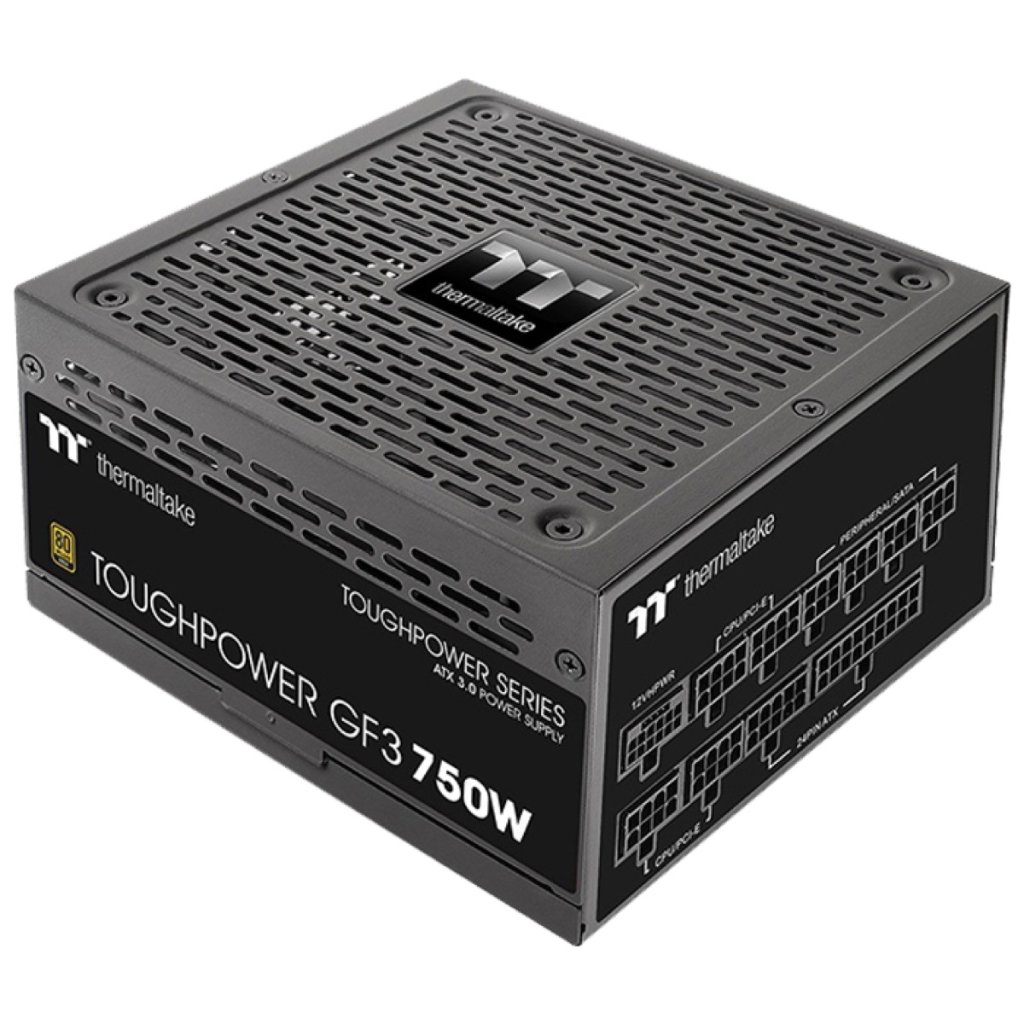 Thermaltake Toughpower GF3 750W 80+ Gold PCIe5 ATX 3.0 Modular Power Supply