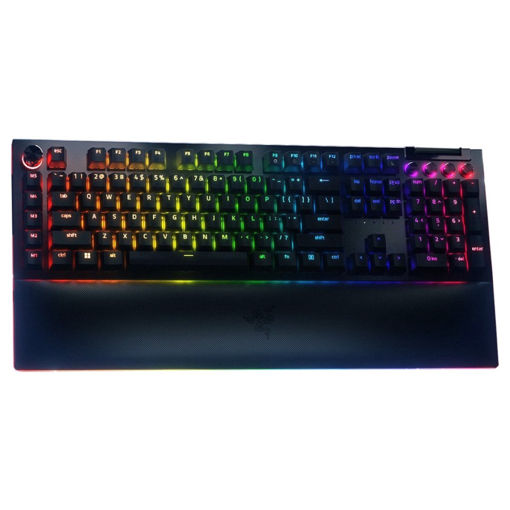 Razer Blackwidow V4 Mechanical Gaming Keyboard - Clicky Green Switches Image 1