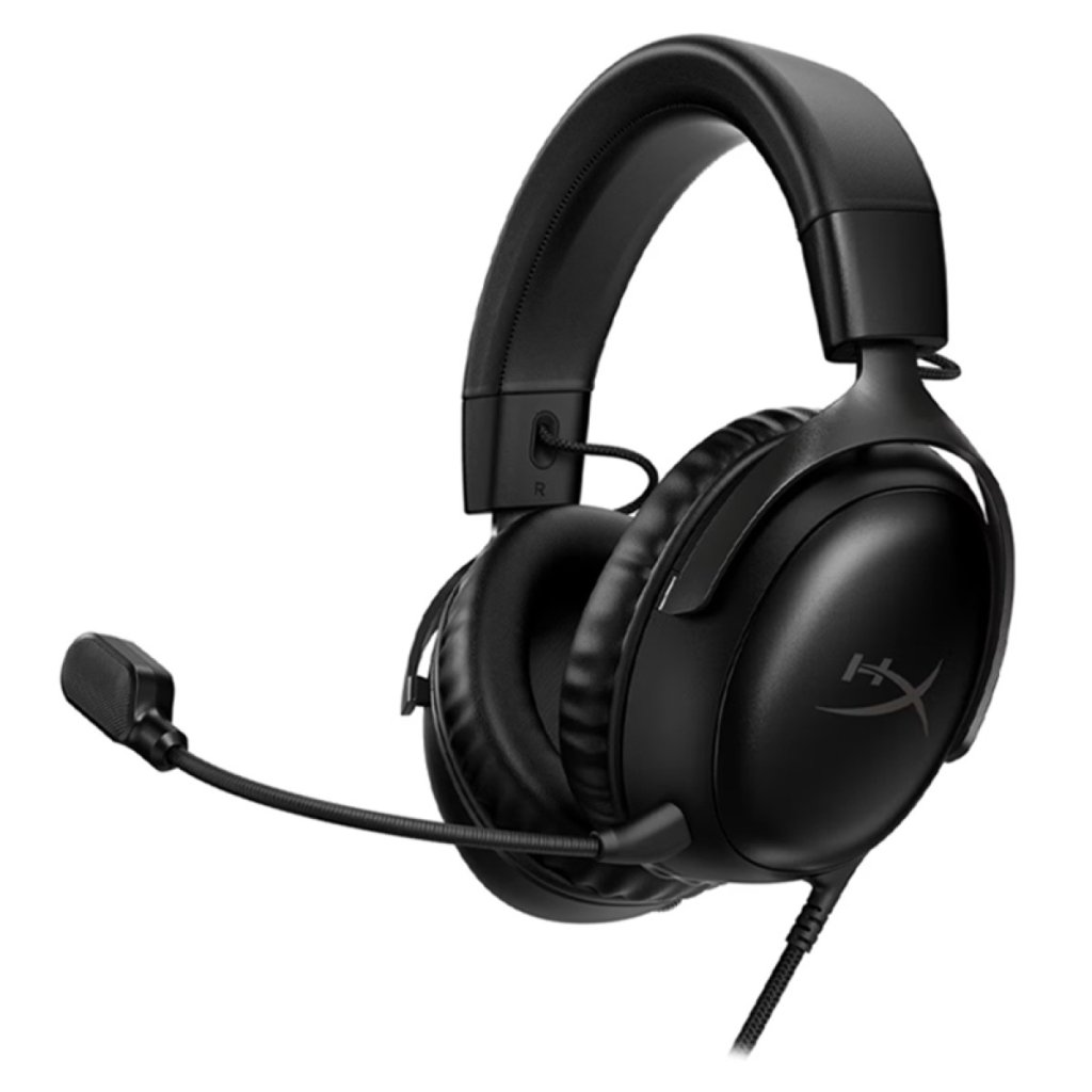 HyperX Cloud III Wired Gaming Headset - Black Image 1