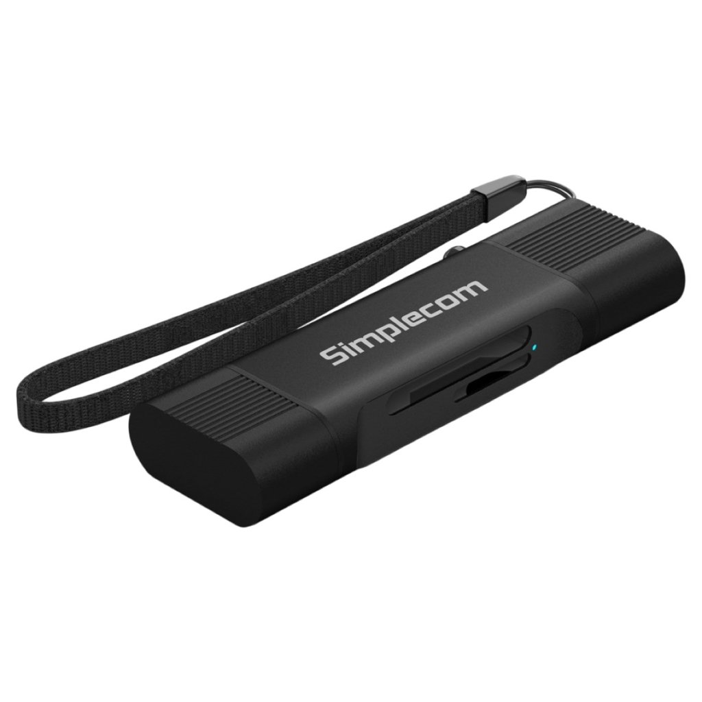 Simplecom CR402 SuperSpeed USB-C and USB-A SD/MicroSD Card Reader