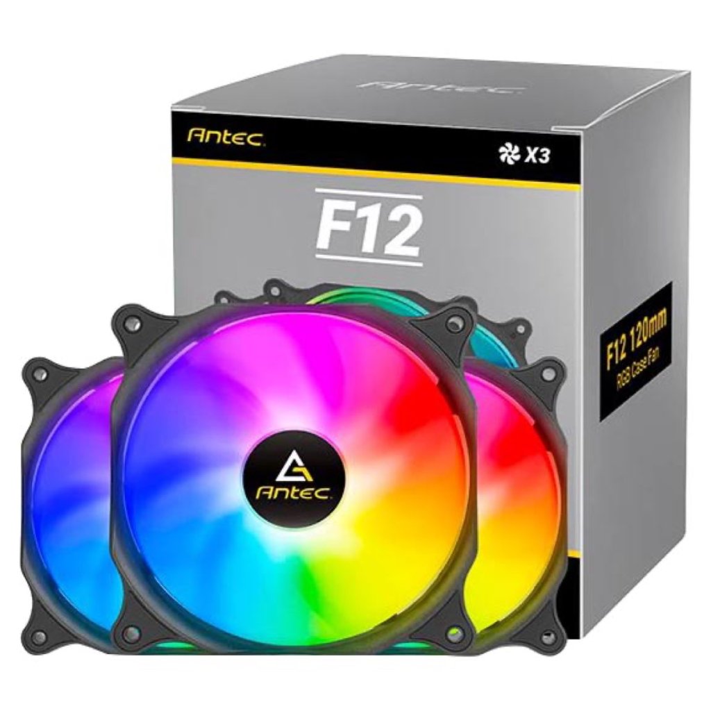 In Win AL120-3PK Luna ARGB Case Fan 120mm + Controller Image 1