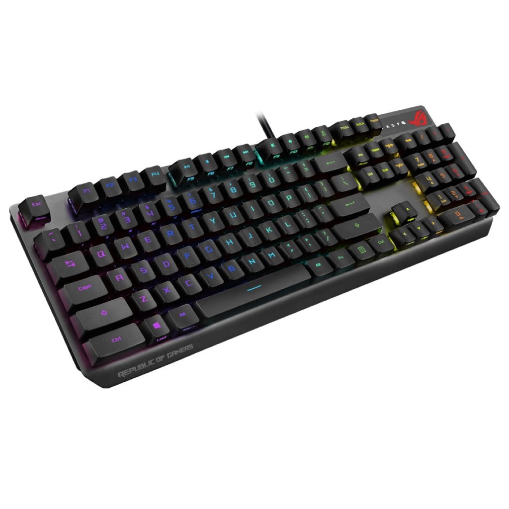 ASUS ROG Strix Scope II RX Mechanical Gaming Keyboard - Blue Switch Image 1