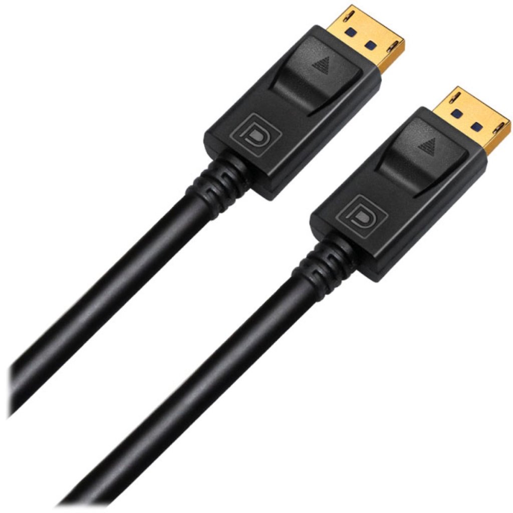 Cruxtec Mini Displayport Male to Displayport Male Cable 2m Black -8K/60Hz