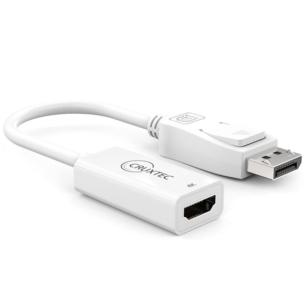 Cruxtec DisplayPort to HDMI 4K Adapter