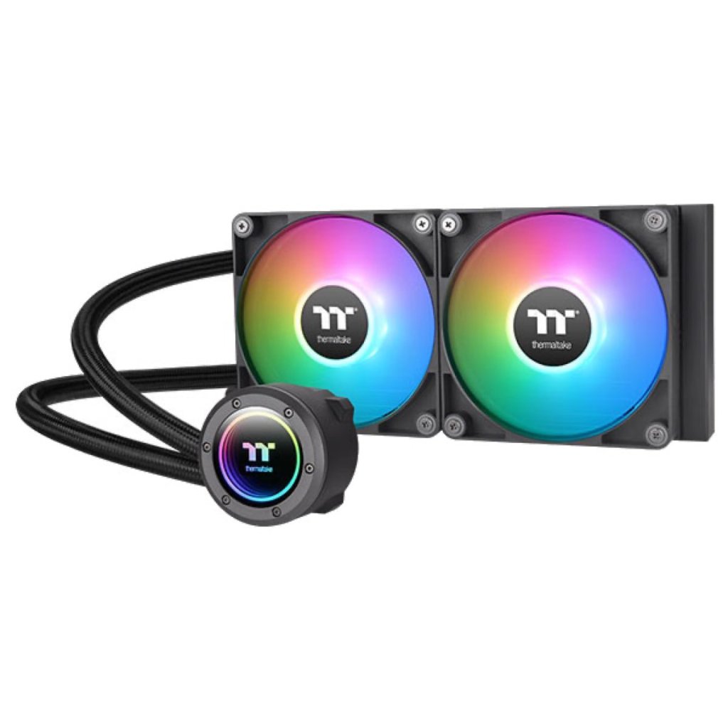 Thermaltake TH240 V2 ARGB Sync AIO Liquid CPU Cooler - Snow Edition Image 1