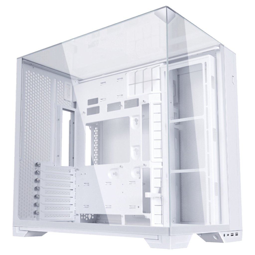 Lian Li O11 VISION Three Side Tempered Glass E-ATX Case - White Edition Image 1