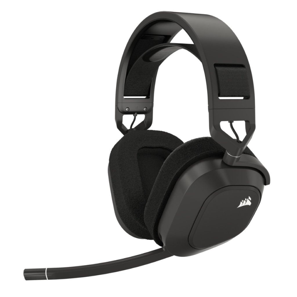 Corsair HS80 MAX WIRELESS Gaming Headset - Steel Gray