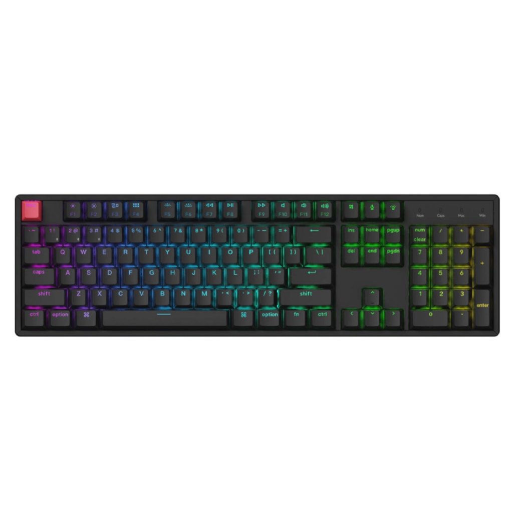 Keychron K8 Pro QMK/VIA Wireless RGB Mechanical Keyboard Brown Switch Image 1