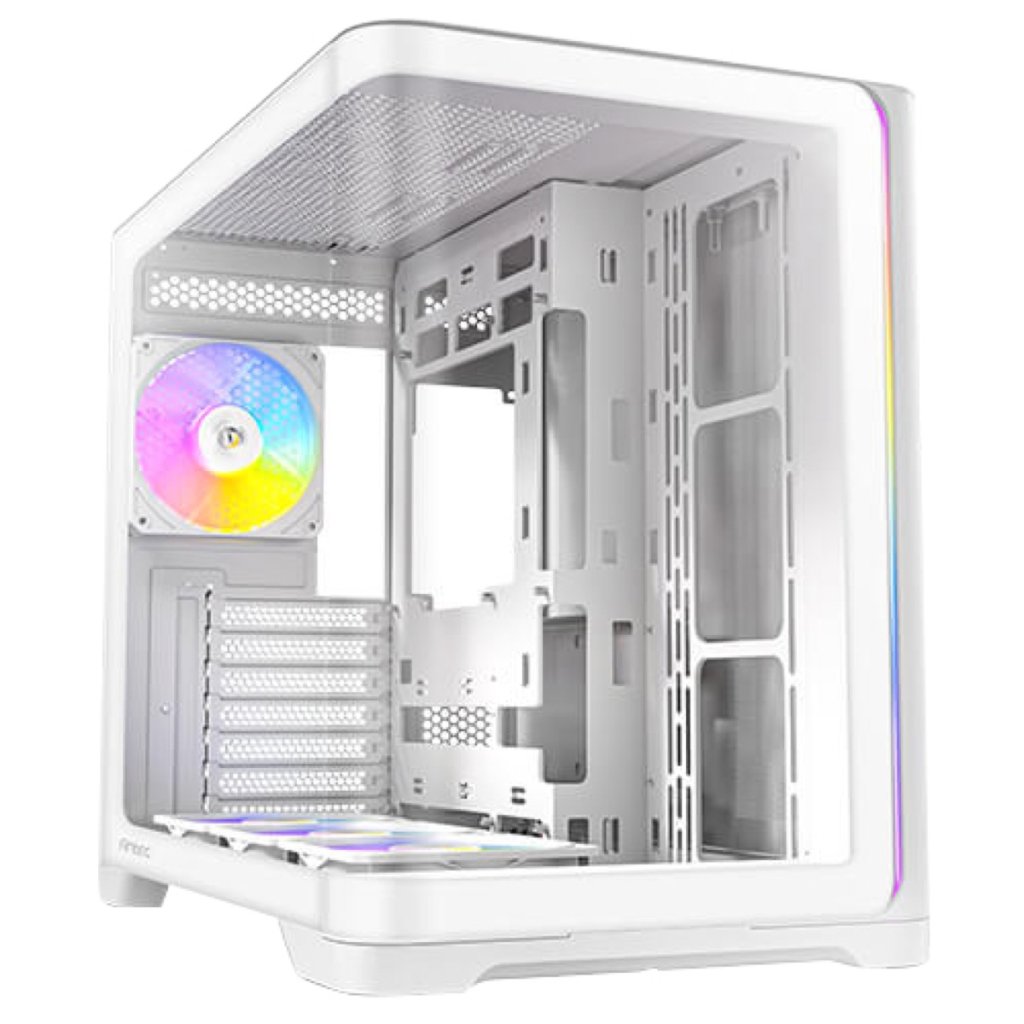 Antec C3 ARGB White Constellation Series Mid Tower ATX Case - White Image 1