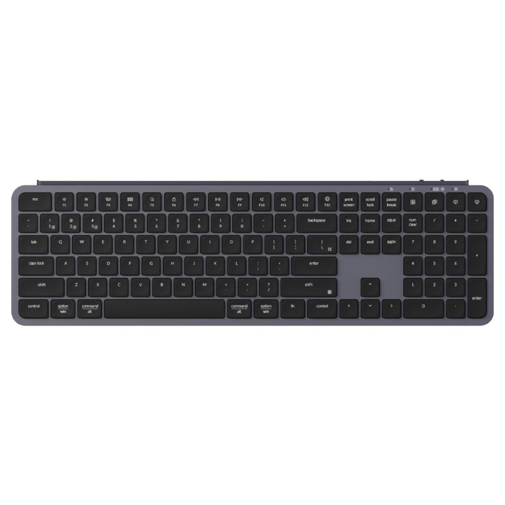 Keychron B6 Pro Ultra-Slim Wireless Keyboard - Space Gray Image 1