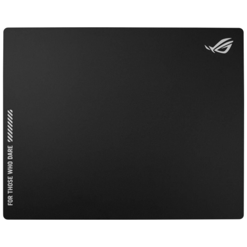 ASUS ROG Moonstone Ace L Glass Gaming Mouse Pad - Black Image 1