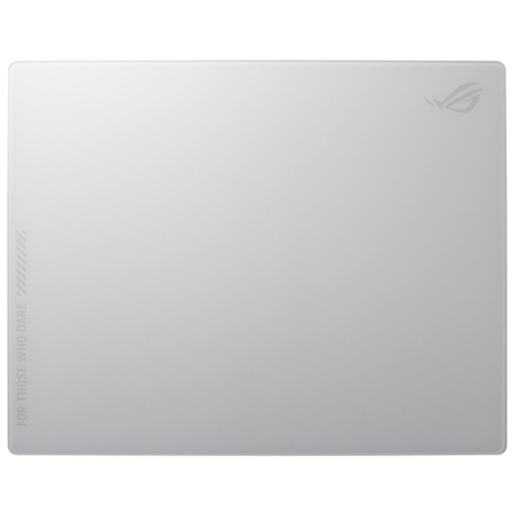 ASUS ROG Moonstone Ace L Glass Gaming Mouse Pad - White