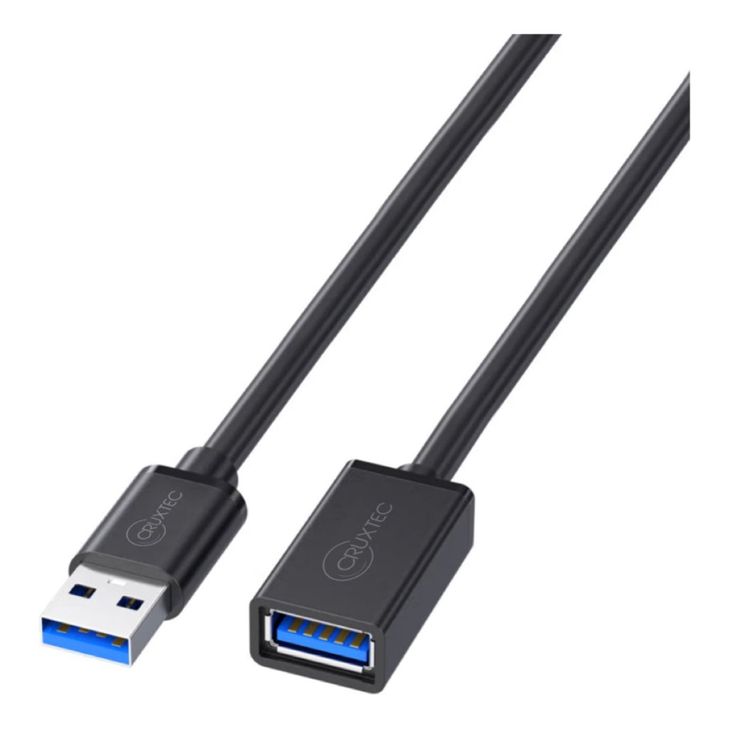 Cruxtec USB-C to Displayport Cable 3m Black Image 1