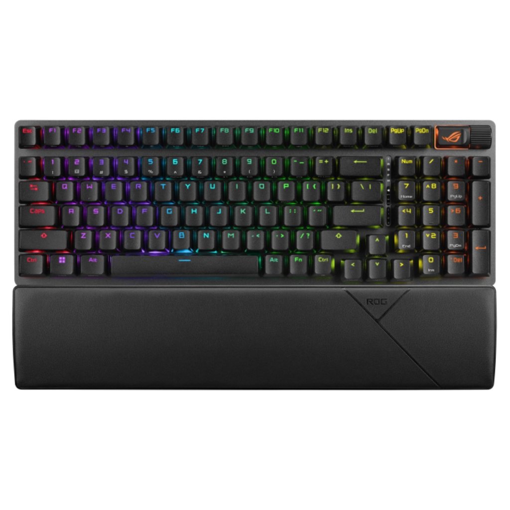 ASUS ROG Strix Scope II 96 Wireless Mechanical Gaming Keyboard - ROG NX Snow