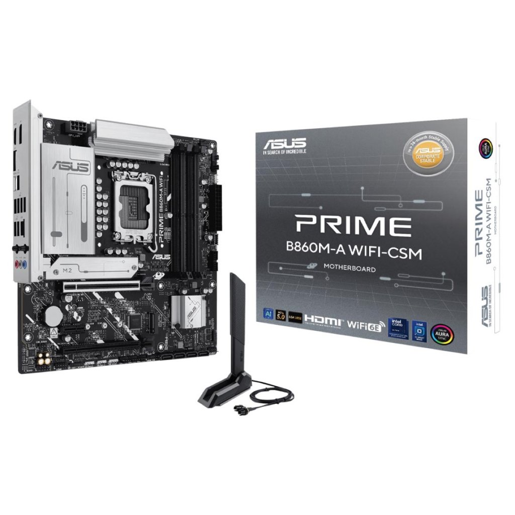 MSI PRO B860M-A WIFI LGA 1851 Micro-ATX Motherboard Image 1