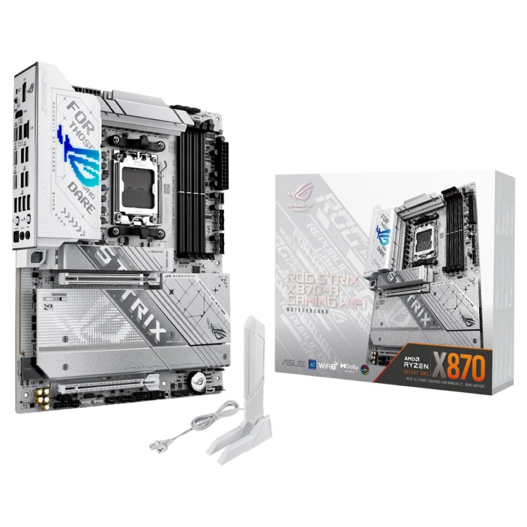 ASUS ROG STRIX X870-A Gaming WIFI AM5 ATX Motherboard Image 1