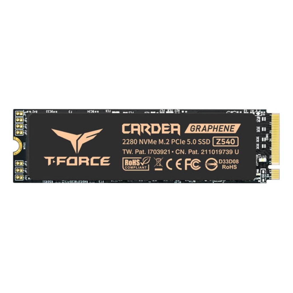 Team T-Force Cardea Z540 2TB PCIe 5.0 NVMe M.2 2280 SSD - TM8FF1002T0C129