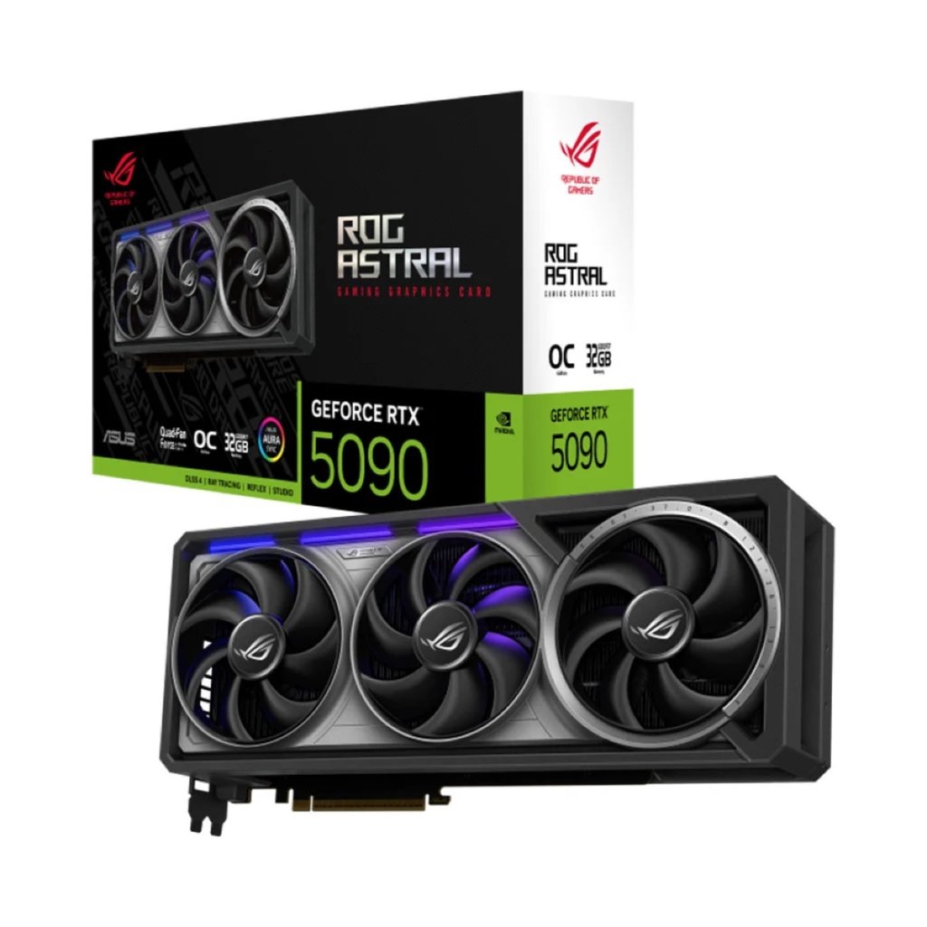 ASUS ROG Astral GeForce RTX 5090 32GB GDDR7 OC Edition Video Card Image 1