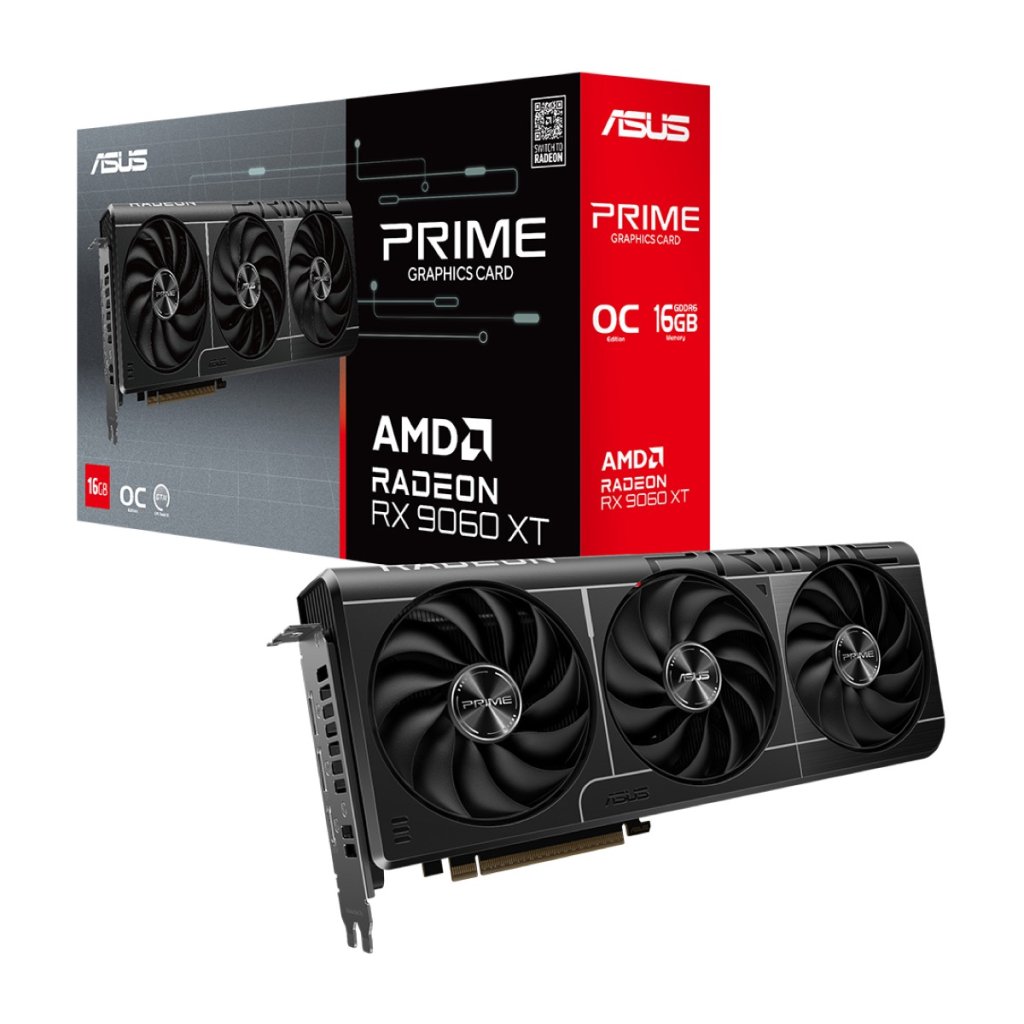 ASUS TUF Gaming Radeon RX 9060 XT 16GB GDDR6 OC Edition Image 1