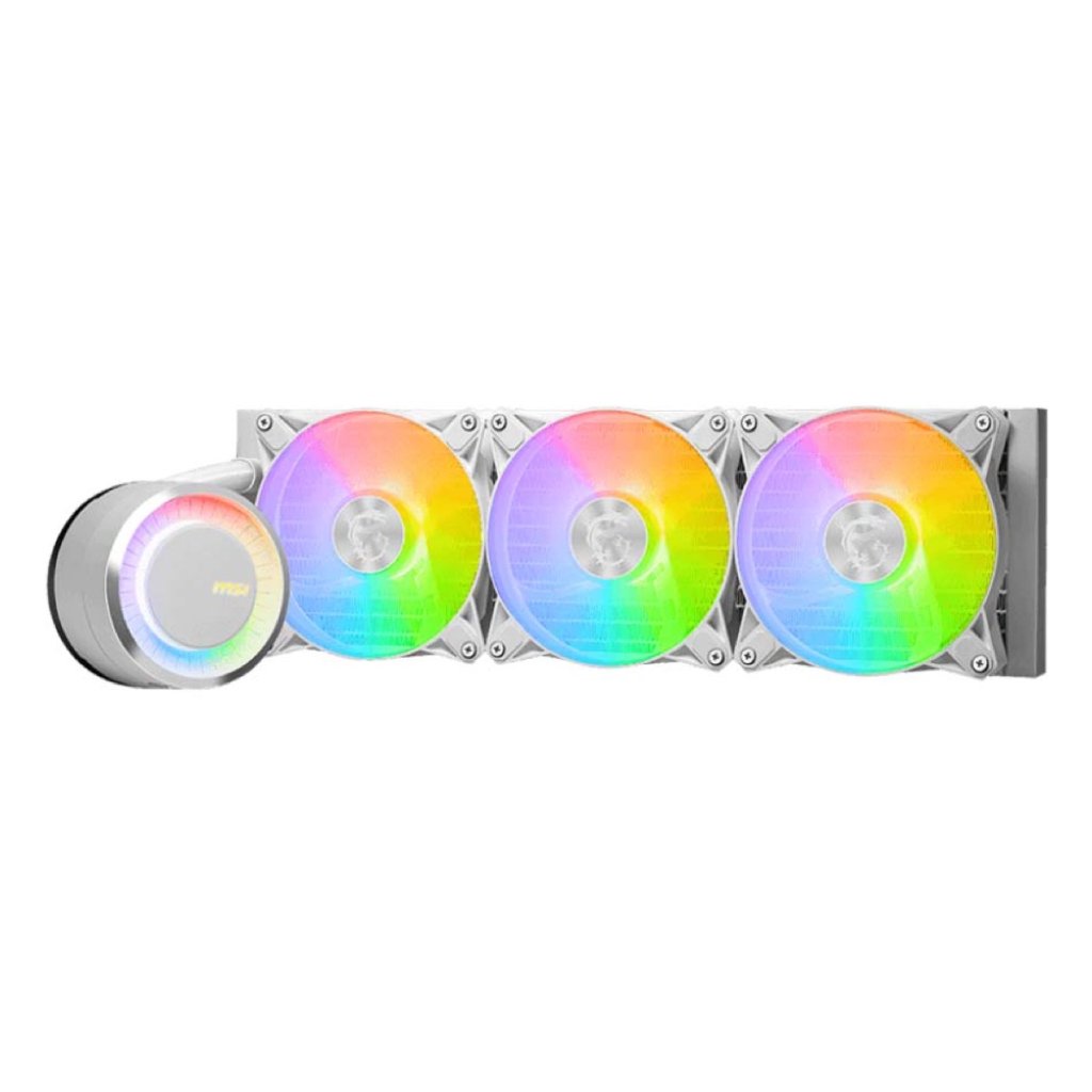 MSI MAG CORELIQUID I360 360mm ARGB AIO Liquid CPU Cooler - White