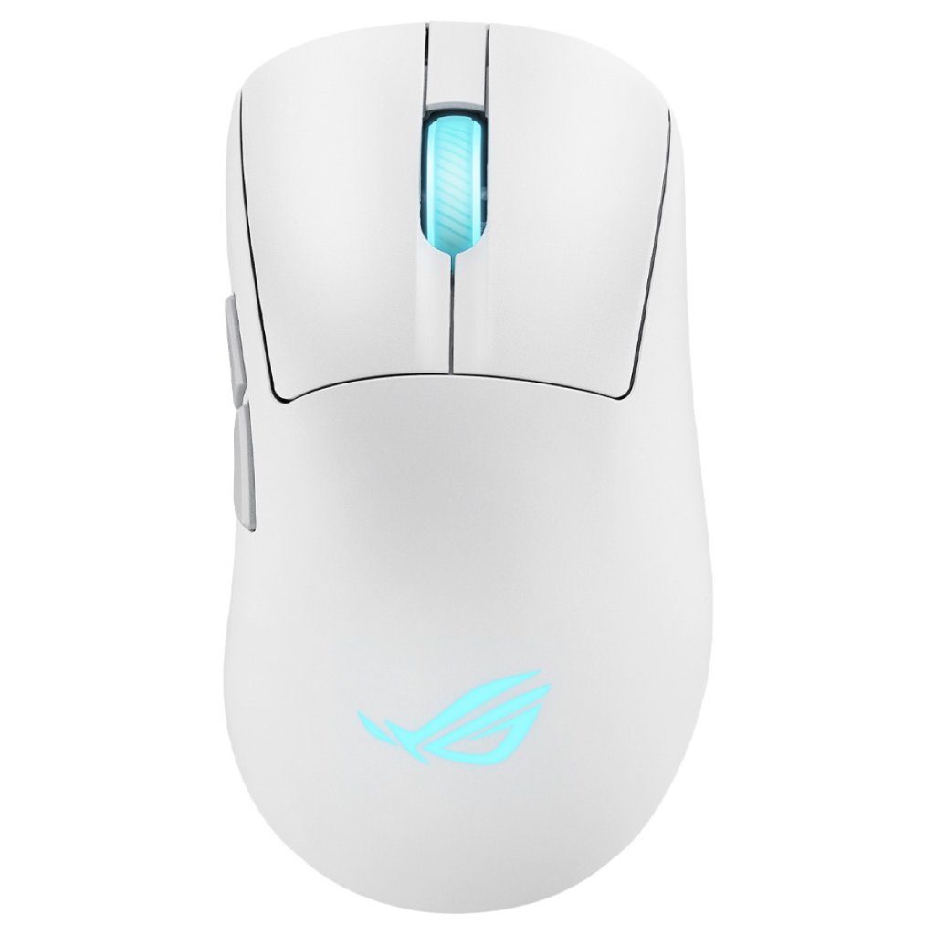 ASUS ROG Keris II Origin AimPoint Wireless Optical Gaming Mouse - White Image 1