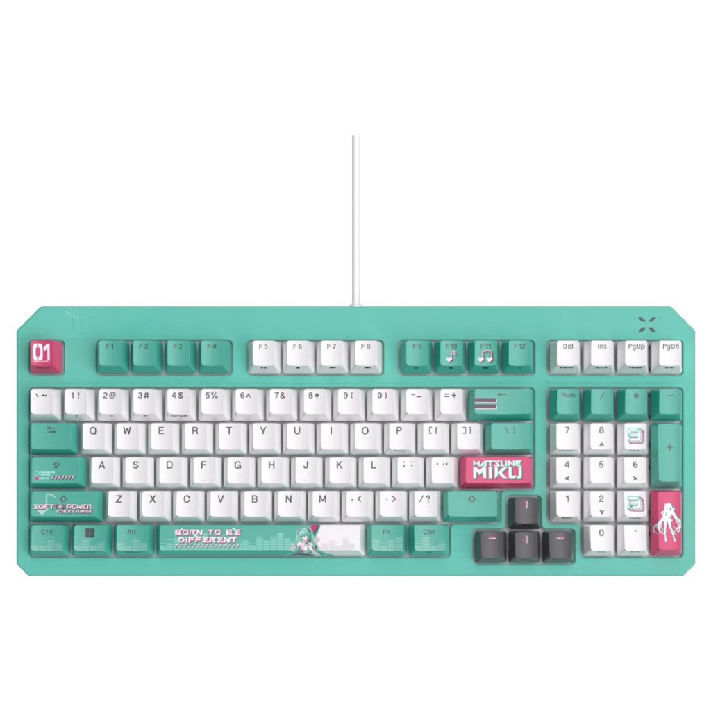 ASUS TUF Gaming K3 Gen II RGB Mechanical Keyboard Hatsune Miku Edition - Red
