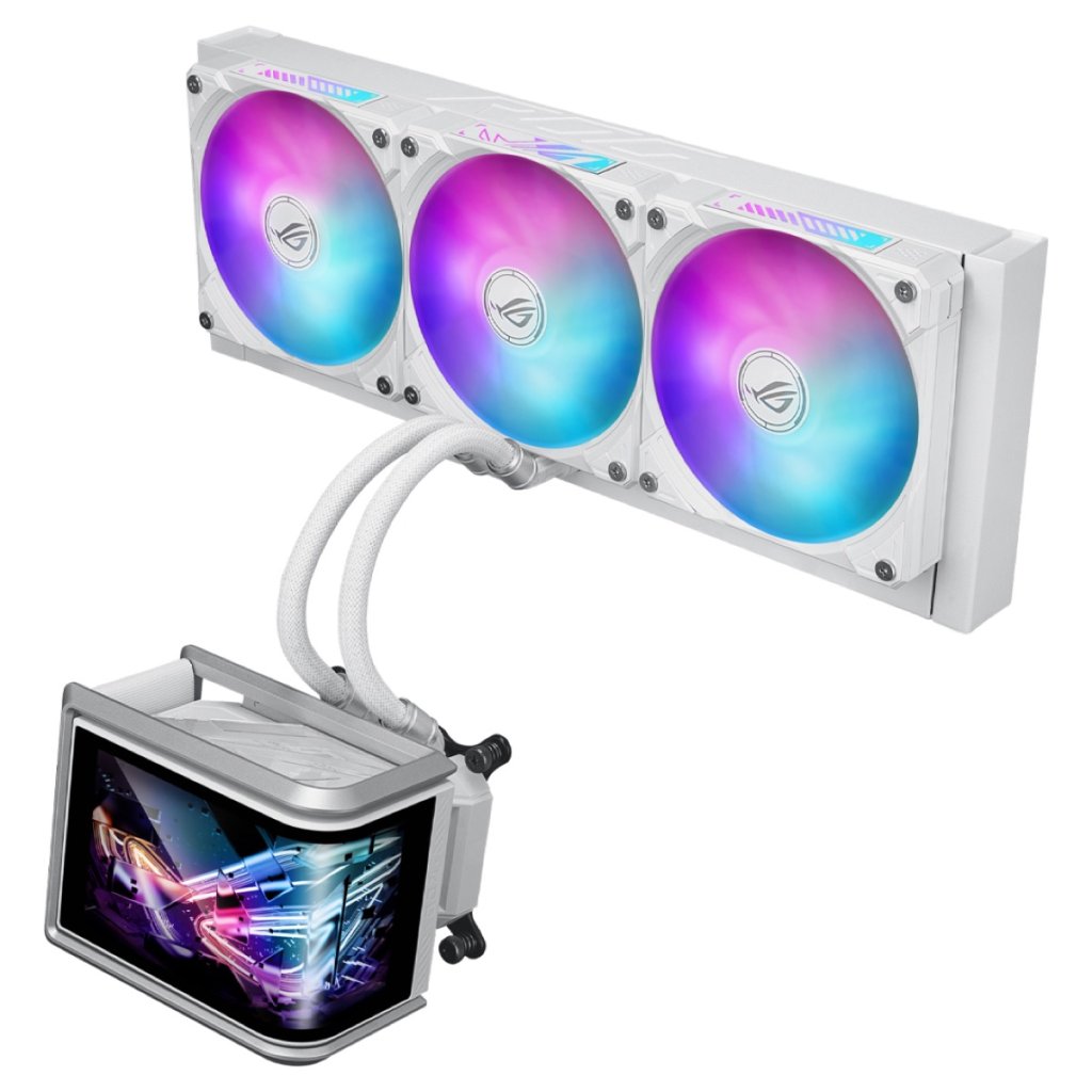 ASUS ROG Ryuo IV 360 ARGB 360mm AIO Liquid CPU Cooler - Hatsune Miku Edition Image 1