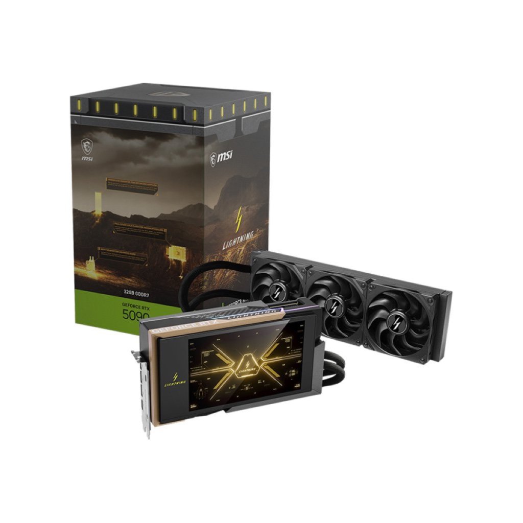 MSI GeForce RTX 5090 32G LIGHTNING Z GDDR7 32GB Video Card Image 1