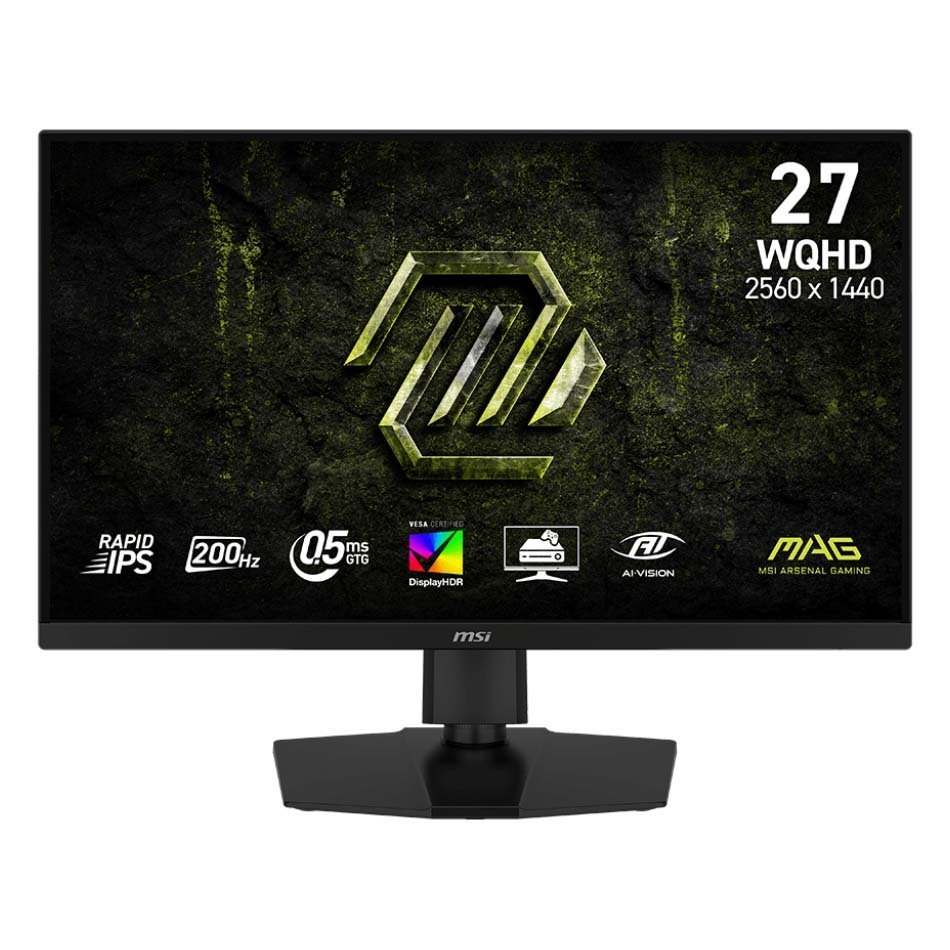 MSI MAG 274QPF E20 WQHD 200Hz Adaptive-Sync HDR IPS 27in Gaming Monitor