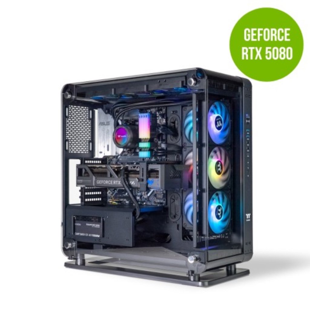 Thermaltake Gaming System Core Xtreme V2 - AMD 9800X 3D/ RTX 5080/ X870 WIFI / 64GB RGB D5/ Customiz Image 1
