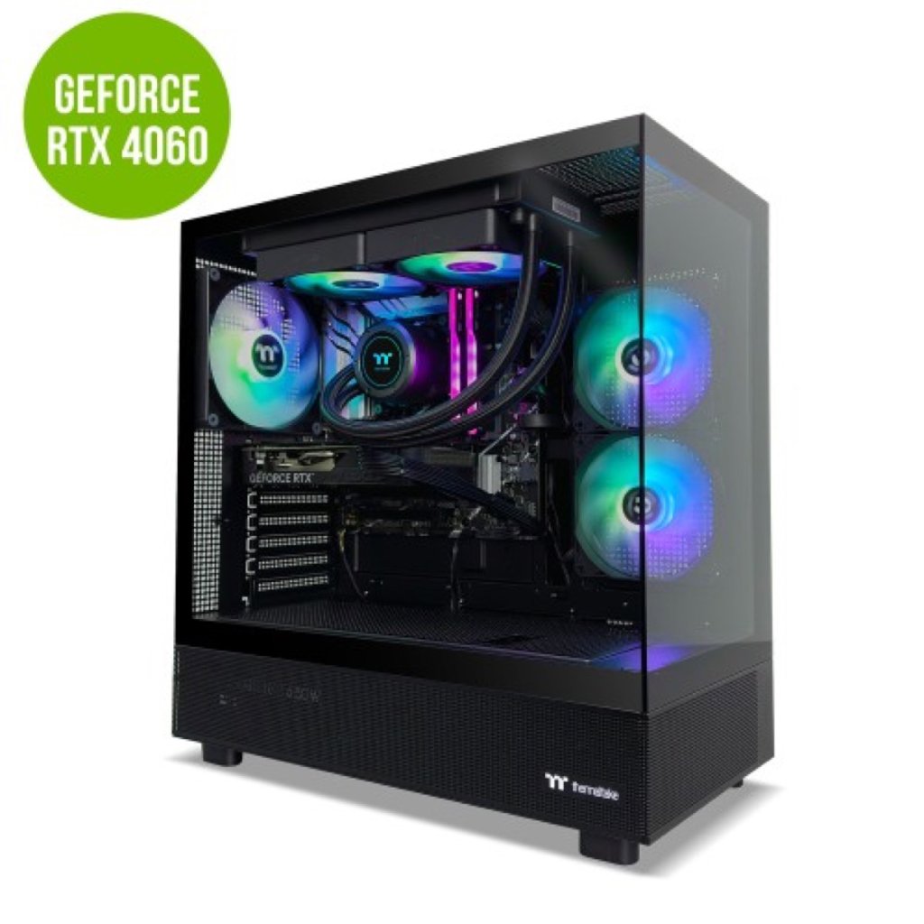 Thermaltake Gaming System Horizon - Intel 14400F/ RTX 4060/ B760 WIFI/ 32GB RGB D5/ VIEW 270 ARGB Image 1