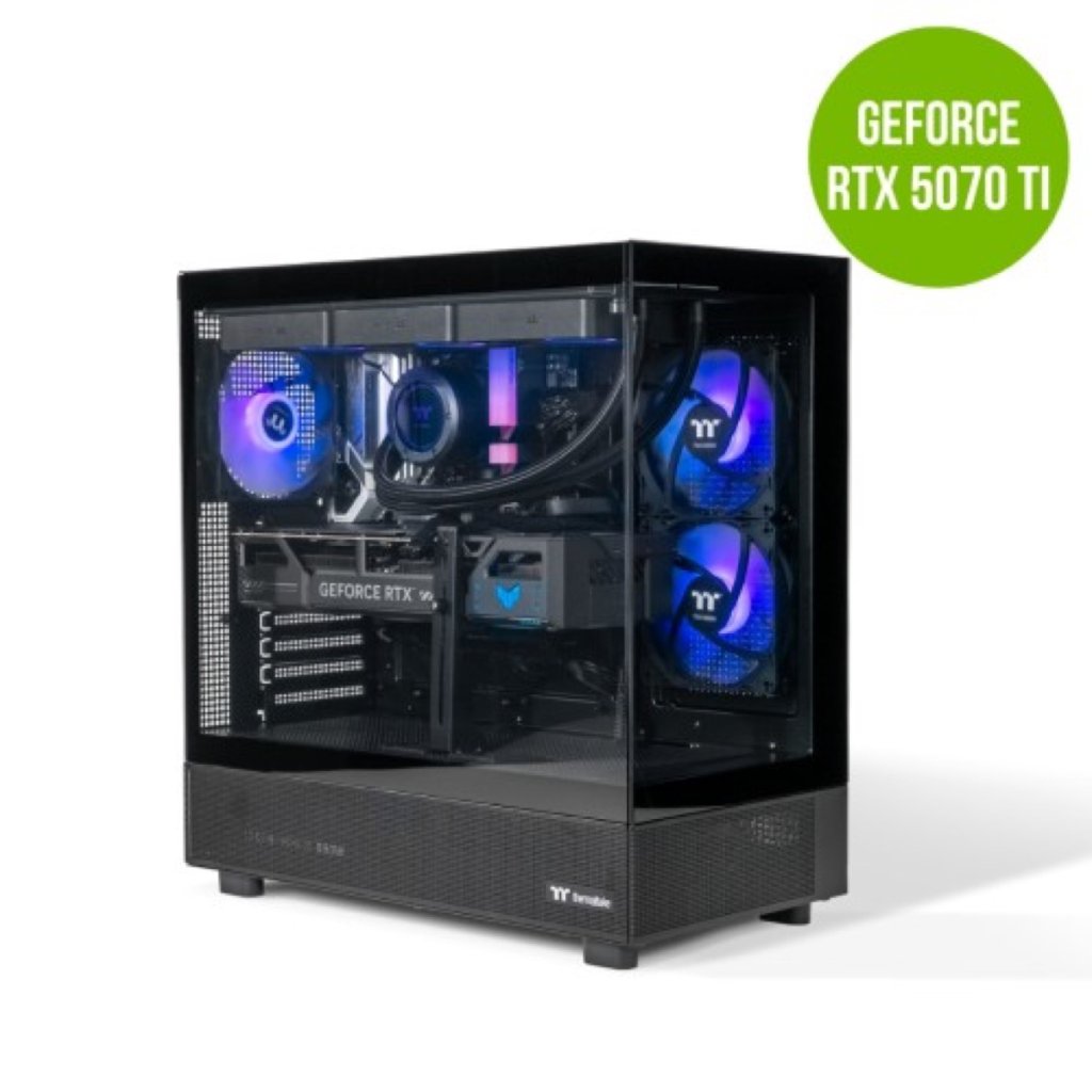 Thermaltake Gaming System Horizon PRO V2 TI - AMD 7800X3D/ RTX 5070Ti / B650 WIFI/ 32GB RAM/ View 27