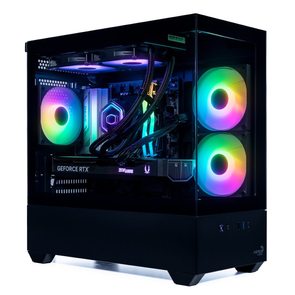 Thermaltake Gaming System Infinity PRO V6 - AMD 7600 / RTX 5070/ B650 WIFI/ 32GB RGB D5/ Ceres 300 A Image 1