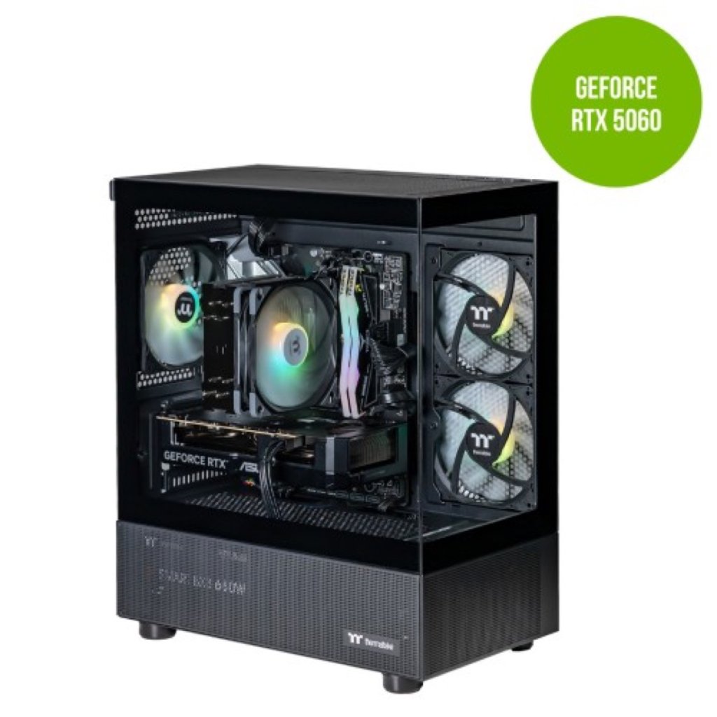 Thermaltake Gaming System Horizon Elite - Intel 14400F / RTX 5060/ B760 WIFI/ 32GB RAM/ View 170 ARG