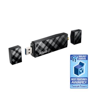 ASUS USB-AC56 Dual-Band AC1300 Wireless USB Adapter