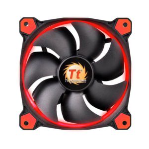 Thermaltake Riing 12 High Static Preasure LED Radiator Fan – Red