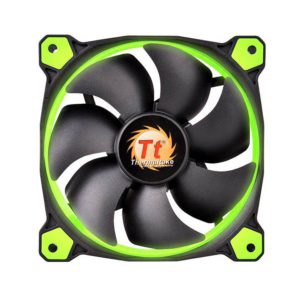 Thermaltake Riing 12 High Static Preasure LED Radiator Fan – Green