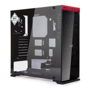 In Win 805 Mid Tower Case Black & Red