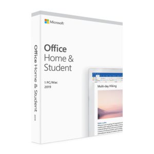 Microsoft Office 2019 Home and Student Medialess Retail Pack