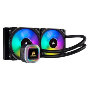Corsair Hydro Series H100i RGB Platinum 240mm Liquid CPU Cooler