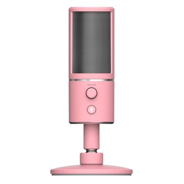 Razer Seiren X Cardioid Condenser Desktop Microphone – Quartz